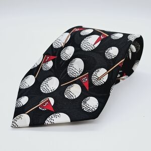 STEVEN HARRIS | vintage golf neck tie